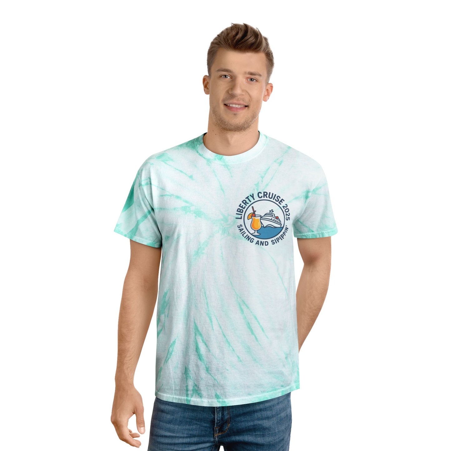 Tie-Dye Tee, Liberty Bar Crawl T-shirt