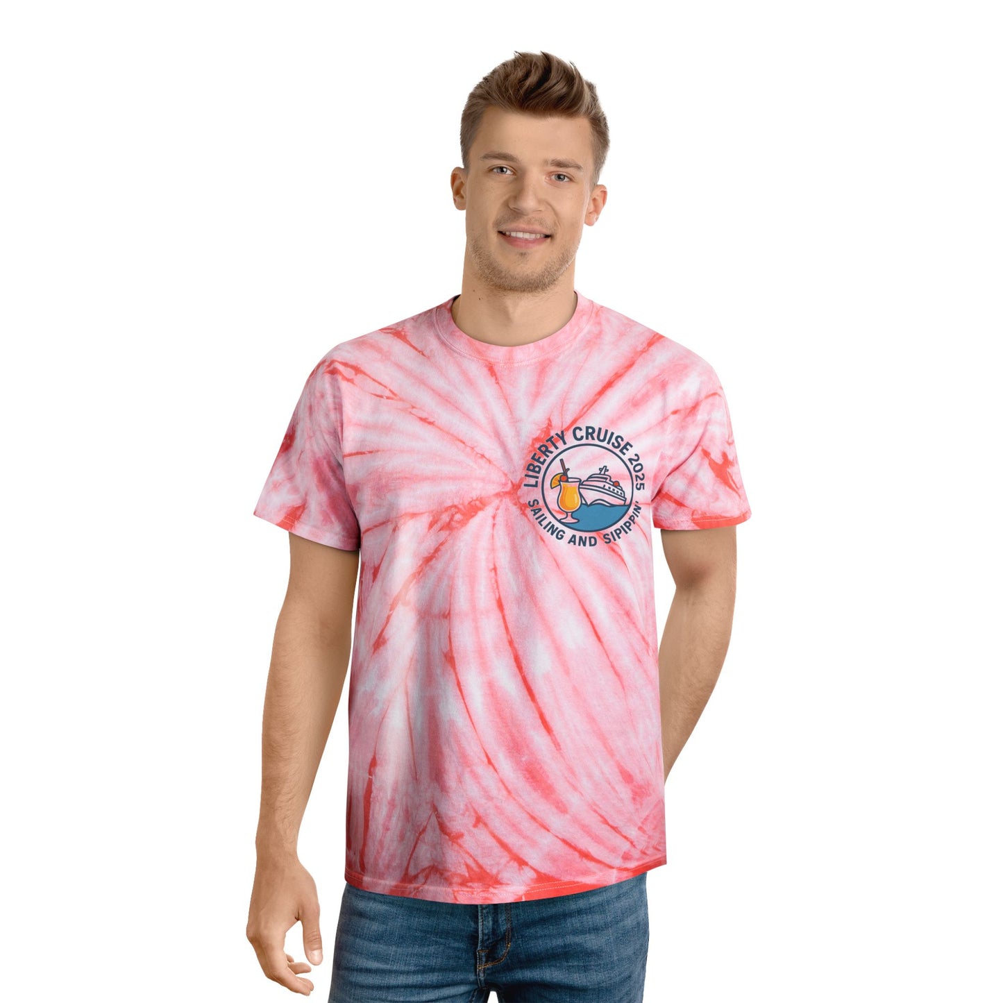 Tie-Dye Tee, Liberty Bar Crawl T-shirt