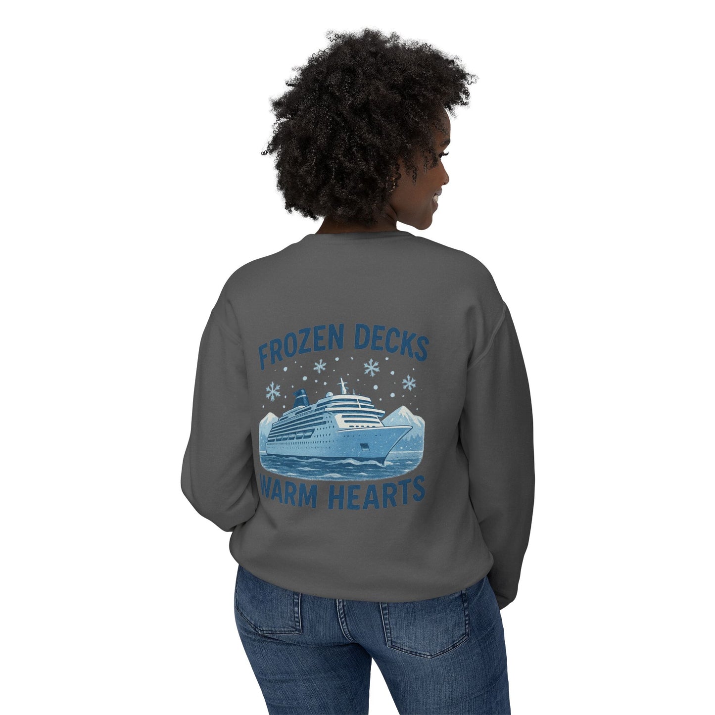 Cozy Unisex Crewneck Sweatshirt for Beach Vibes, Ideal Gift for Ocean Lovers, Fun Travel Attire, Summer Parties