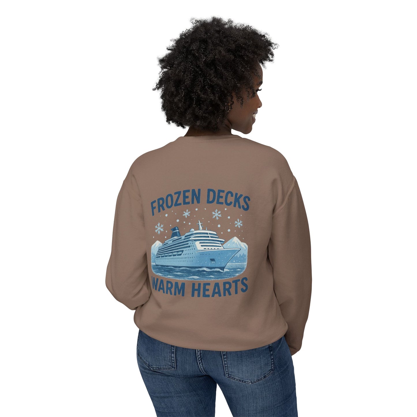 Cozy Unisex Crewneck Sweatshirt for Beach Vibes, Ideal Gift for Ocean Lovers, Fun Travel Attire, Summer Parties