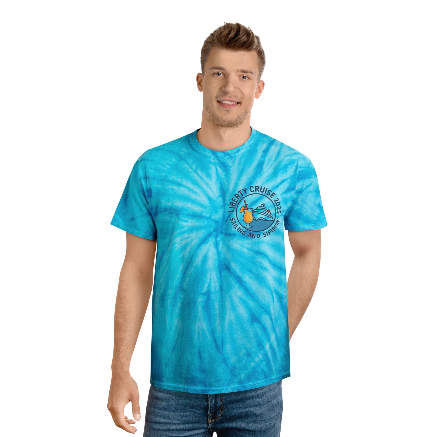 Tie-Dye Tee, Liberty Bar Crawl T-shirt