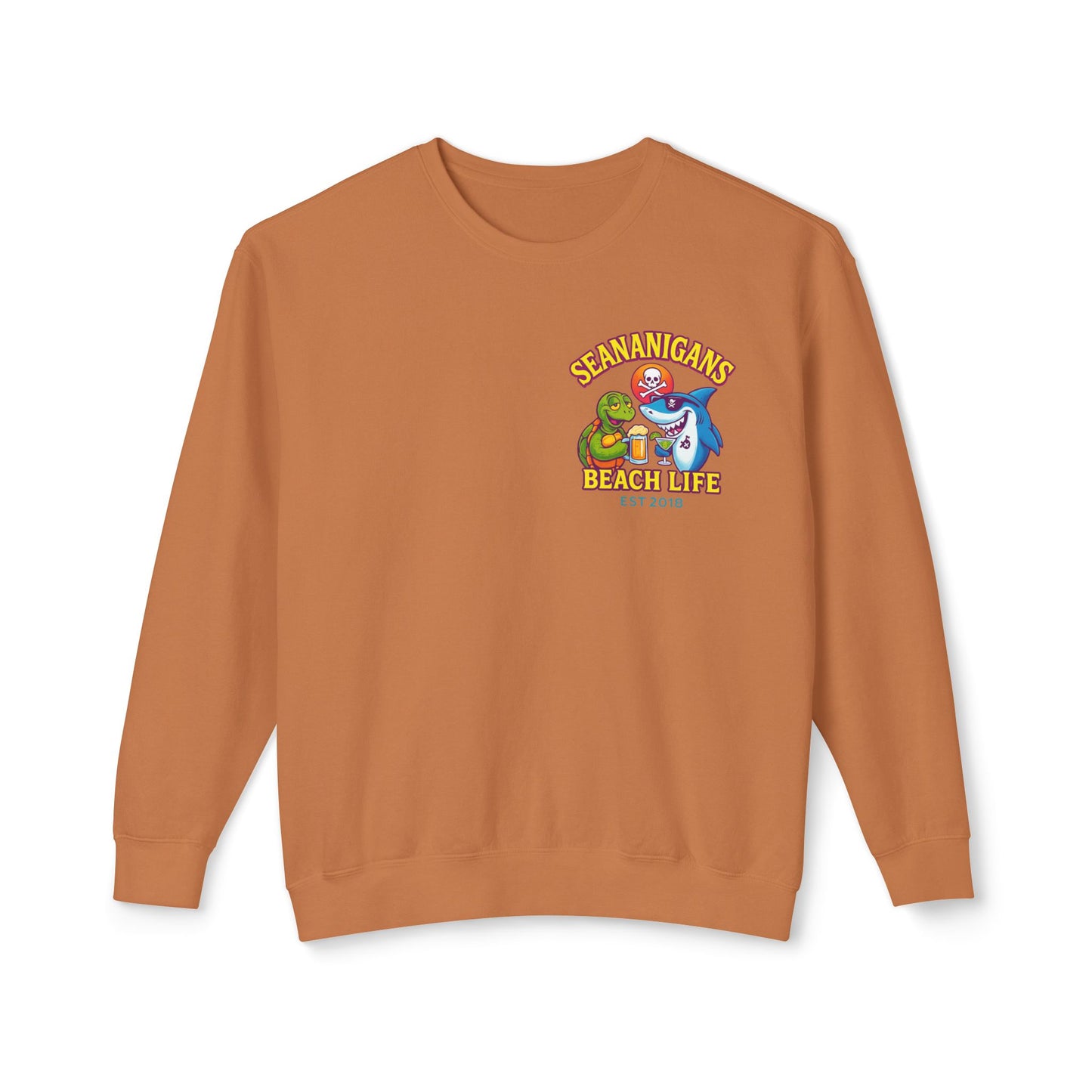 Cozy Unisex Crewneck Sweatshirt for Beach Vibes, Ideal Gift for Ocean Lovers, Fun Travel Attire, Summer Parties