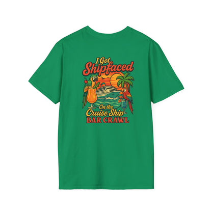 Tropical Cruise Party T-Shirt - 'I Got Shipfaced' Design