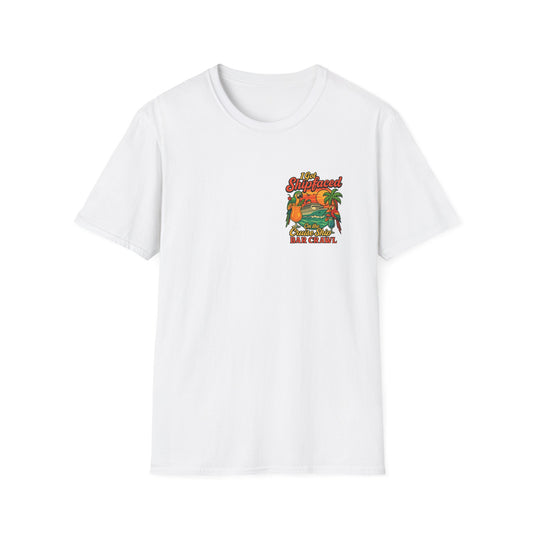 Tropical Cruise Party T-Shirt - 'I Got Shipfaced' Design