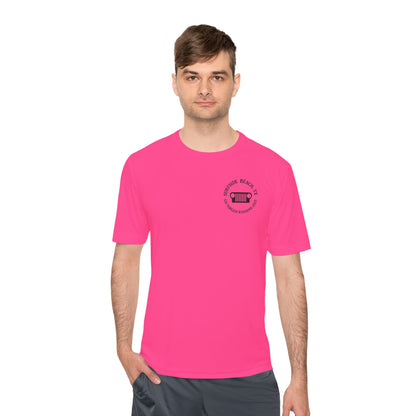 Unisex Moisture Wicking Tee - "Let's Get Dirty and Go Topless!" Adventure Shirt