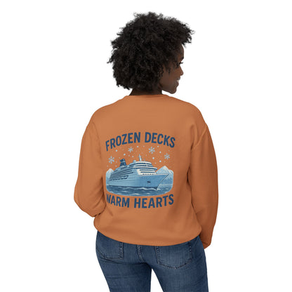 Cozy Unisex Crewneck Sweatshirt for Beach Vibes, Ideal Gift for Ocean Lovers, Fun Travel Attire, Summer Parties