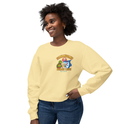 Cozy Unisex Crewneck Sweatshirt for Beach Vibes, Ideal Gift for Ocean Lovers, Fun Travel Attire, Summer Parties