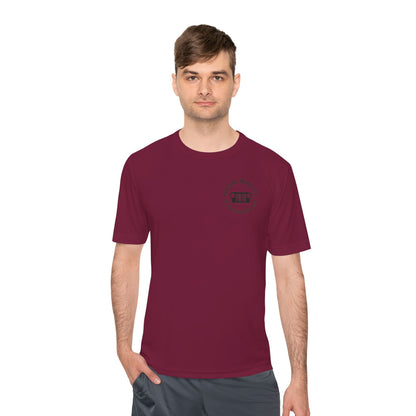 Unisex Moisture Wicking Tee - "Let's Get Dirty and Go Topless!" Adventure Shirt