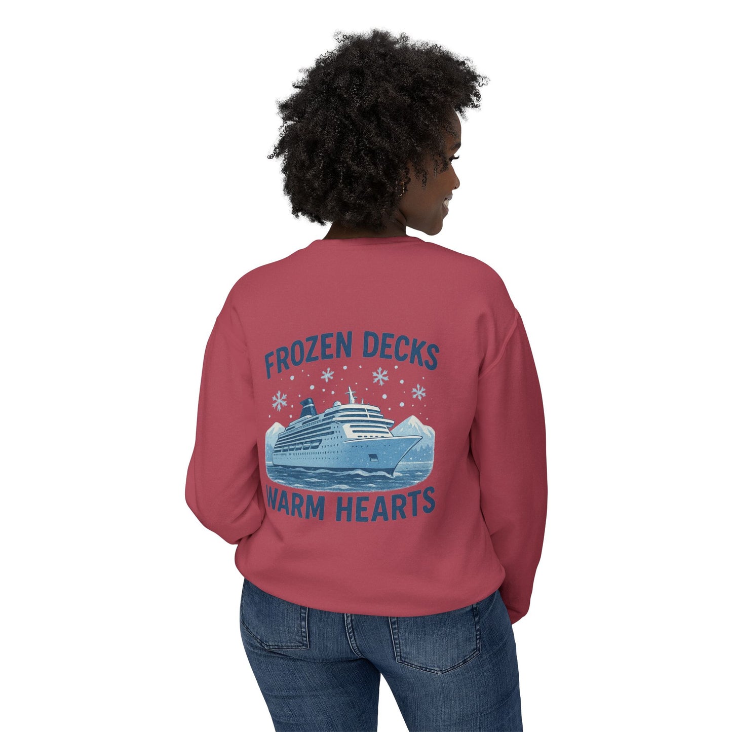 Cozy Unisex Crewneck Sweatshirt for Beach Vibes, Ideal Gift for Ocean Lovers, Fun Travel Attire, Summer Parties