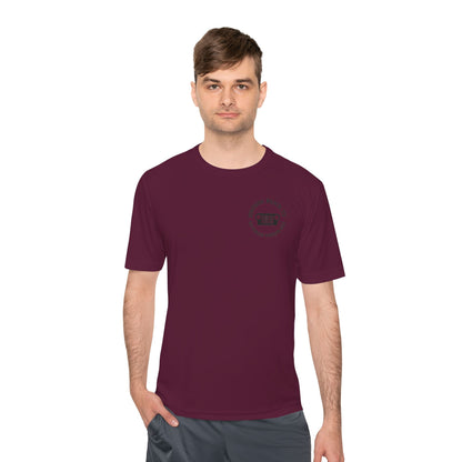 Unisex Moisture Wicking Tee - "Let's Get Dirty and Go Topless!" Adventure Shirt