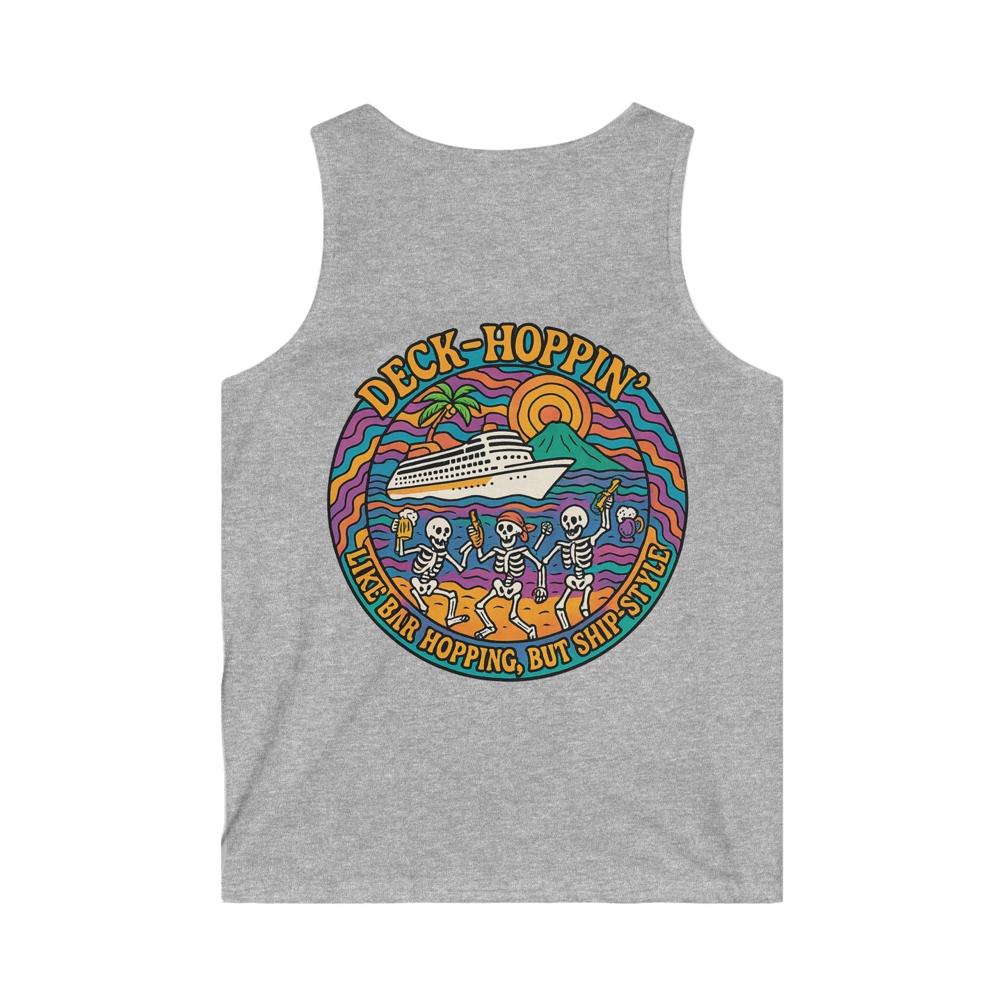 Tank Top Bar Crawl Ship Style Men's Softstyle