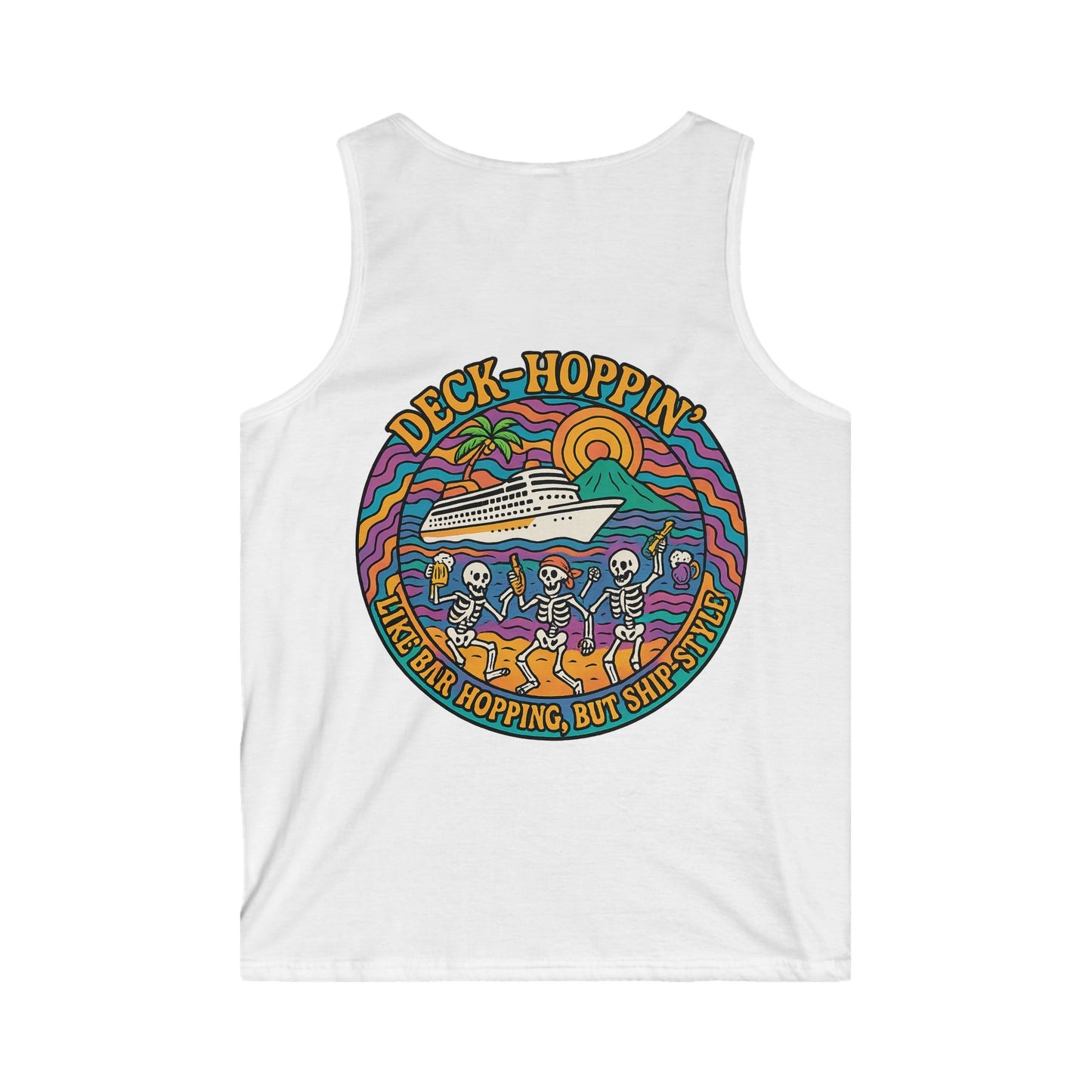 Tank Top Bar Crawl Ship Style Men's Softstyle