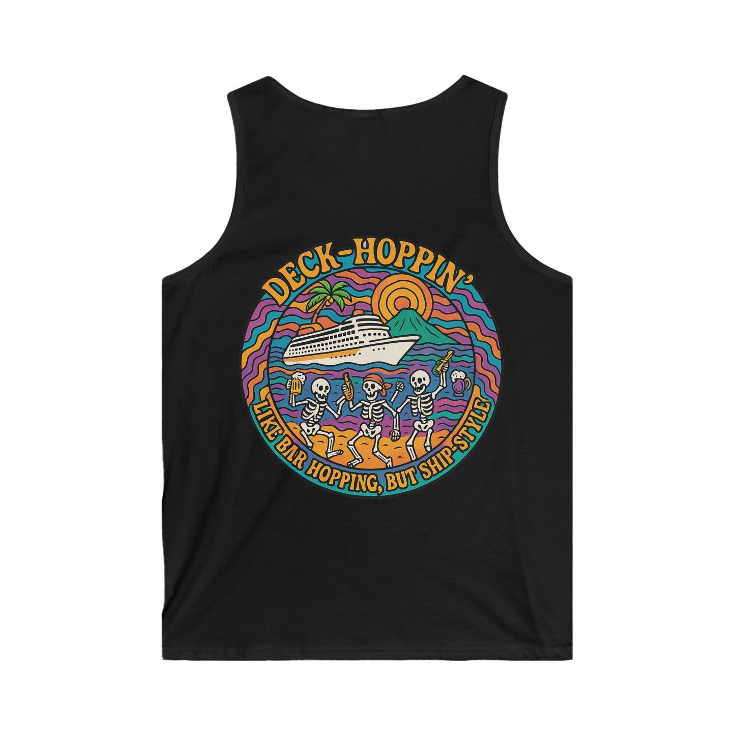 Tank Top Bar Crawl Ship Style Men's Softstyle