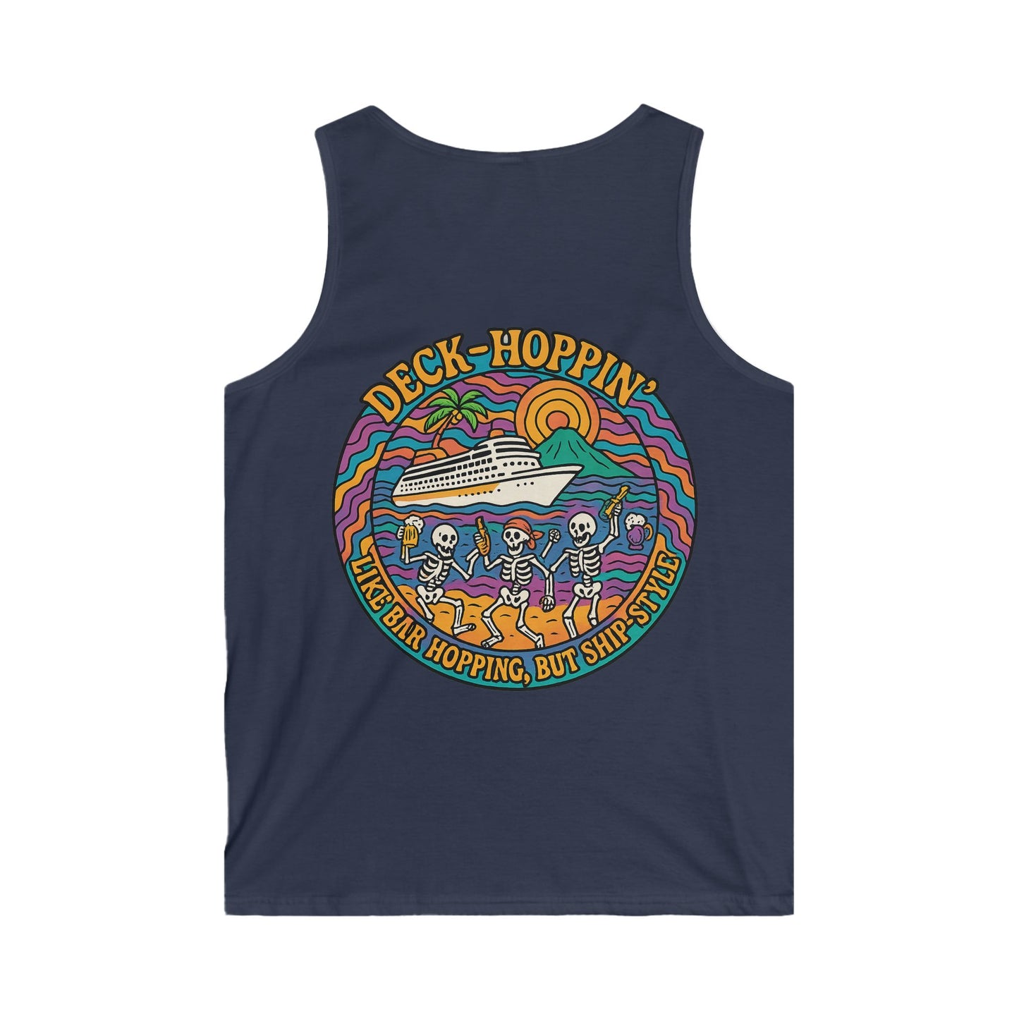 Tank Top Bar Crawl Ship Style Men's Softstyle