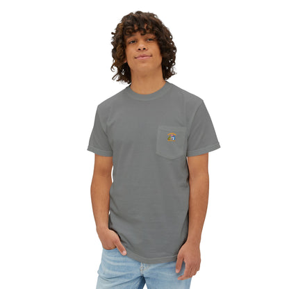 Garment-Dyed T-Shirt with Fun Graphic, Casual Tee for Summer Vibes, Perfect for Parties and Beach Days, Unisex Apparel