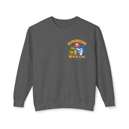 Cozy Unisex Crewneck Sweatshirt for Beach Vibes, Ideal Gift for Ocean Lovers, Fun Travel Attire, Summer Parties